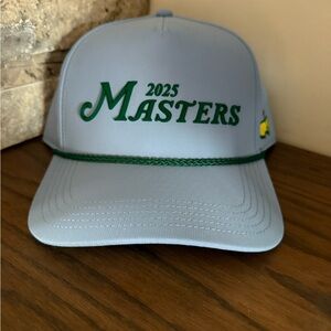2025 Masters Light Blue Cap with Green Embroidery